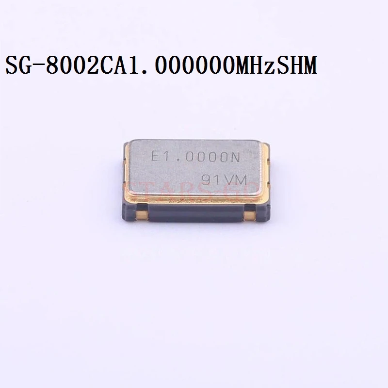 10PCS/100PCS 1MHz 7050 4P SMD 5V ±100ppm ST -40~~+85℃ SG-8002CA 1.000000MHz SHM Pre-programmed Oscillators