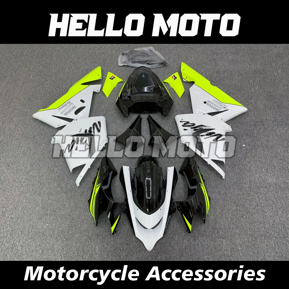 

New ABS Injection Molding Fairings Kits Fit For ZX-10R ZX10R 2004 2005 Bodywork Set Motorcycle Accessories