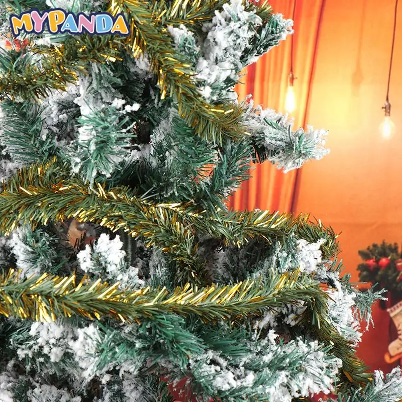 

1pc Christmas Decoration Dollhouse Miniature Emulation Pine Leaf Rattan Strip DIY Decorative For Doll Houses