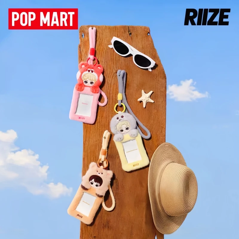 Фото Новые оригинальные коллекционные игрушки POP MART RIIZE Fluffy Buddies Series: сюрприз-подарки, аксессуары для карт, подвески-шармы, в формате сюрприз-бокса. №3