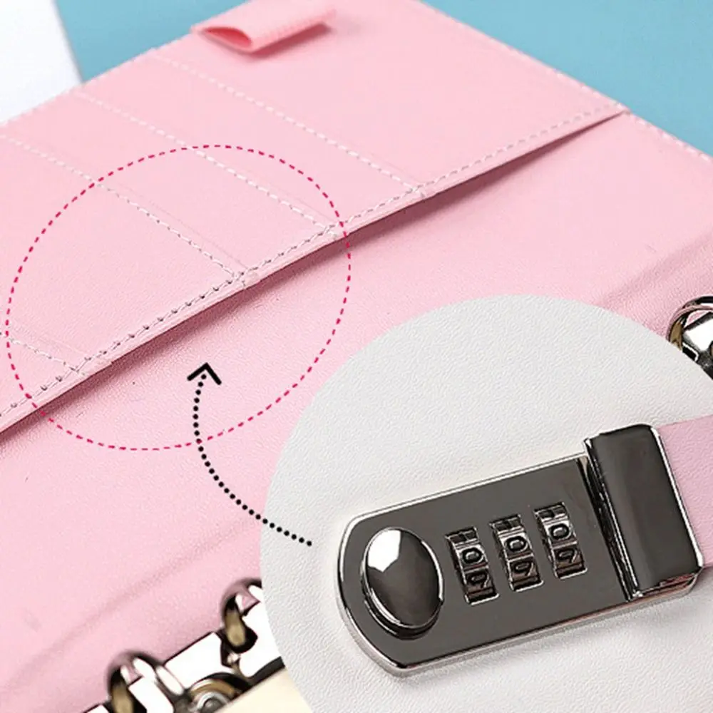 Блокнот с паролем на 90 страниц мягкий студенческий блокнот формата А5 ретро