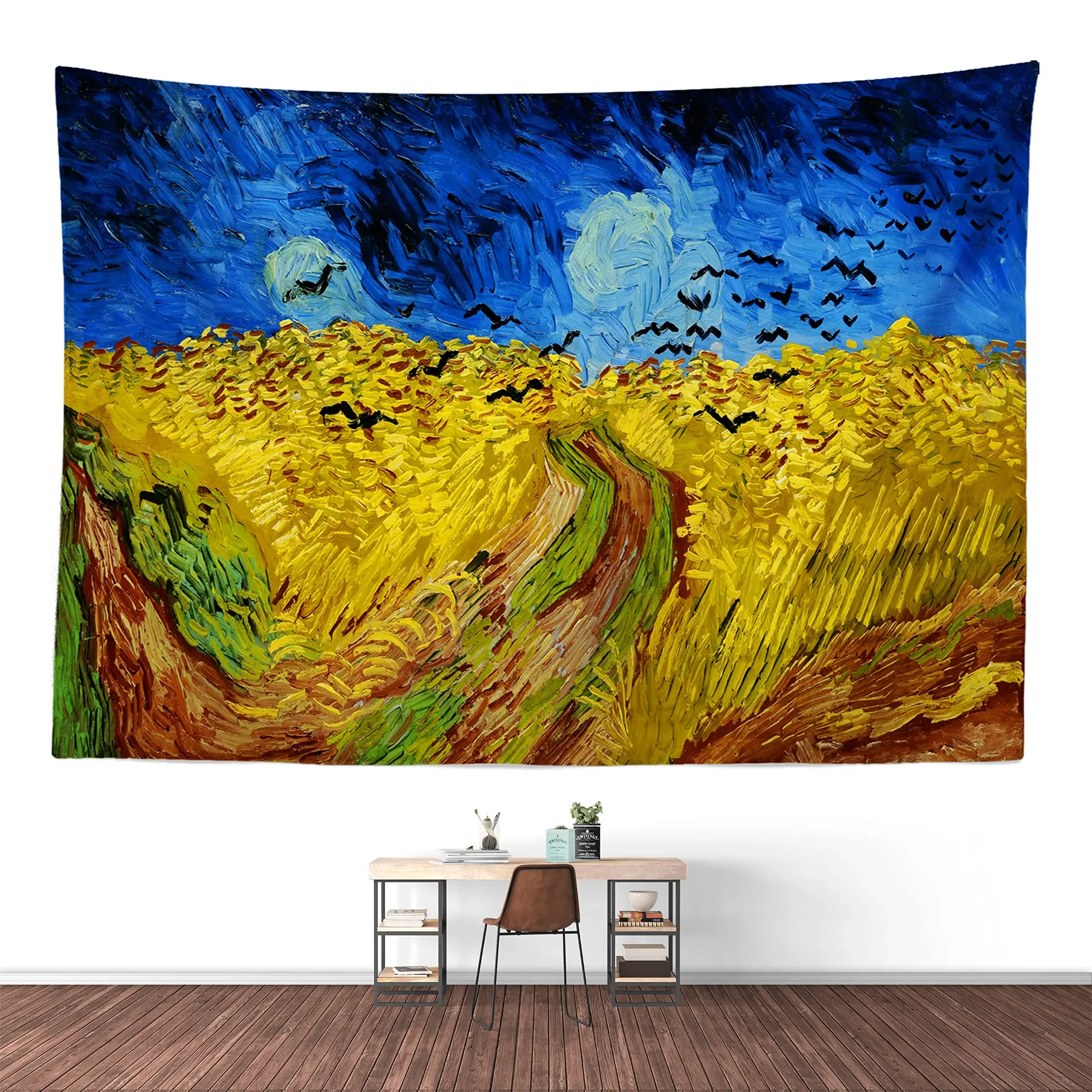 Ван Гог художественный гобелен абстрактный хиппи винтажный эстетический