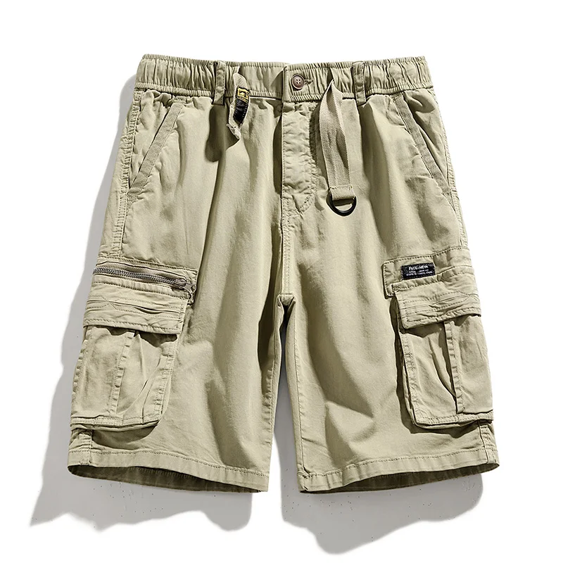 

Summer Men Cargo Shorts Tactical Short Pants Multi-pocket Shorts Men Oversize Clothing Casual Fashion Jogger Outdoor Khaki Pants
