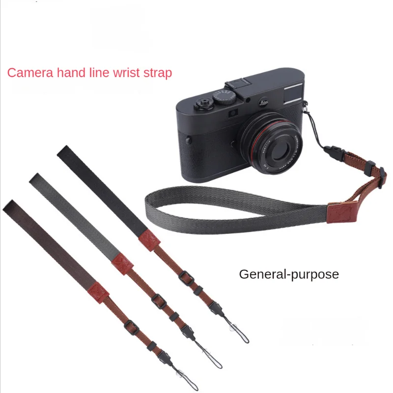 Универсальный нейлоновый ремешок на запястье для камеры Canon Nikon Sony Pentax Fujifilm Samsung Panasonic DSLR/SLR/TLR/DC/DV