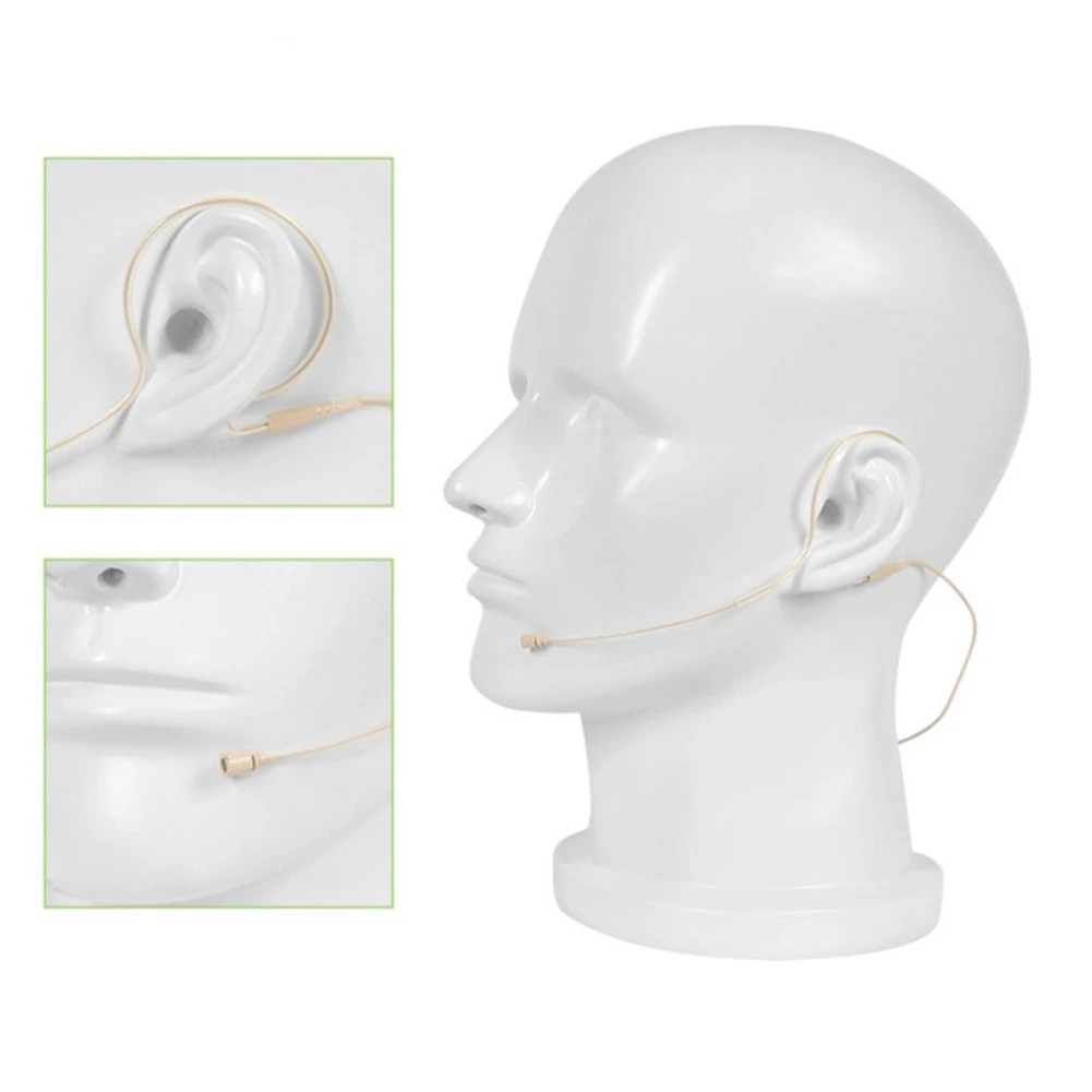 

Одноушная гарнитура с микрофоном, 3-контактный, 4-контактный разъем, Сменные аксессуары для замены XLR, 4-контактный, 3,5 мм, насадка на ушной крючок