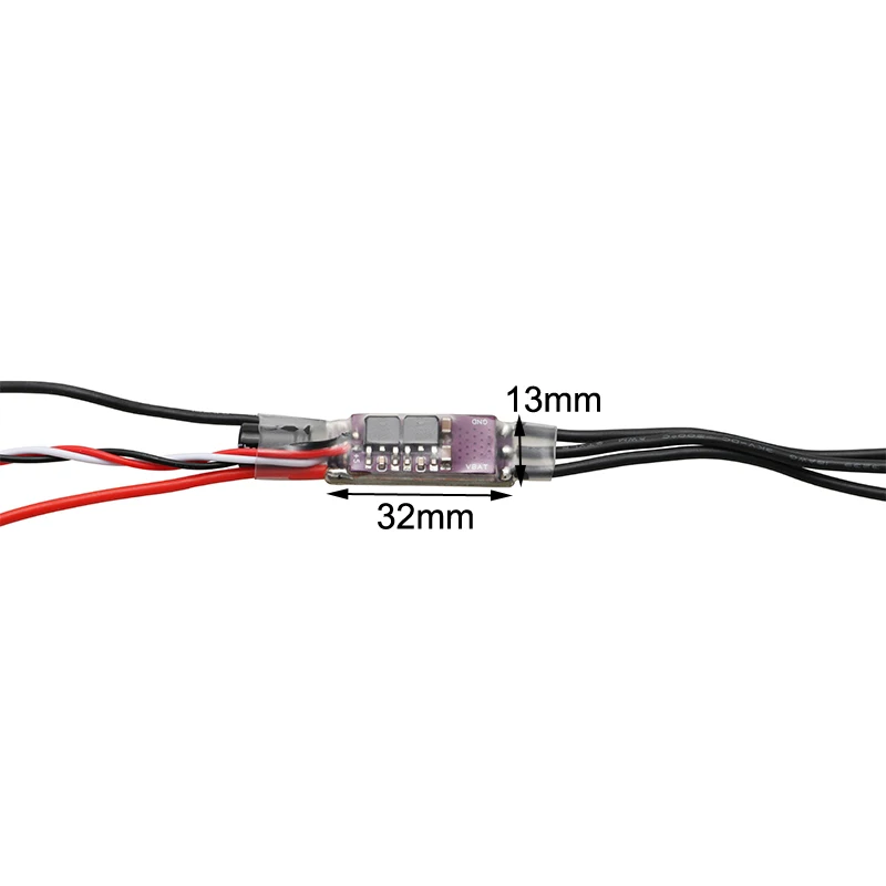 1 шт. 2-4S 40A AM32 ESC 32-битный электронный регулятор скорости с поддержкой сигнального