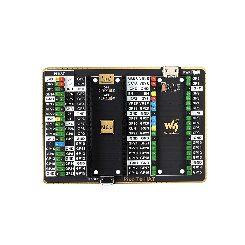 Совместимый с шляпой расширитель GPIO для Raspberry Pi Pico 1x Стандартный 40PIN 2 × 20PIN