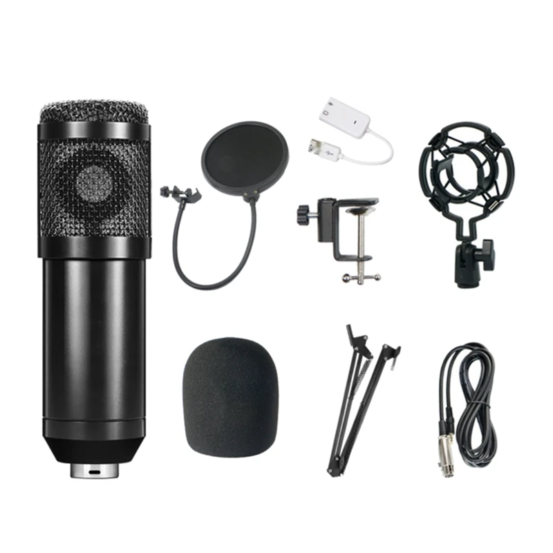 

Bm 800 Microphone For Live Streaming Professional Studio Condenser Microphone Youtube Tiktok