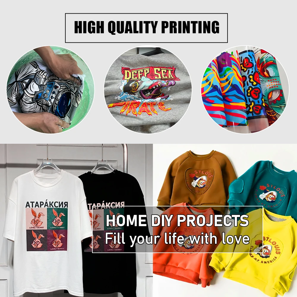 Принтер A4 DTF для Epson L805 Печатная машина футболок формата А4 переноса пленки Impresora dtf