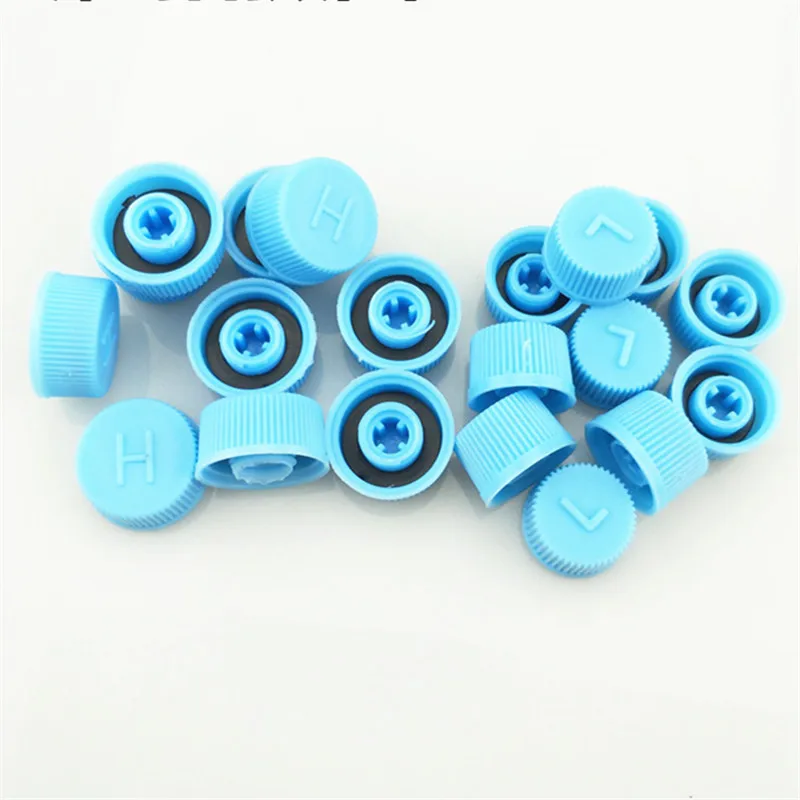 

10 pairs, R134a R12 Service Port Valve Dust Cap High / Low Side Air Conditioning Pipeline Replacement M9 M10