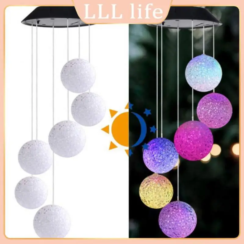 

Color Changing Solar Power Wind Chime Snowman Dragonfly Love Waterproof Outdoor Christmas Decoration Light For Patio Yard Garden