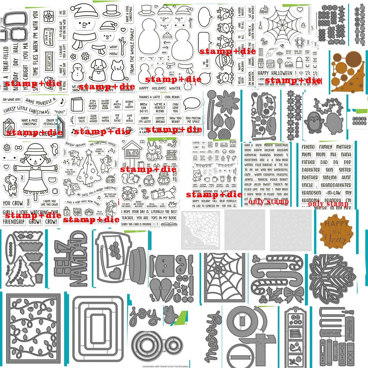 Новинка 2024 металлическая высечка подходит для сезонных фотоальбомов сделай сам