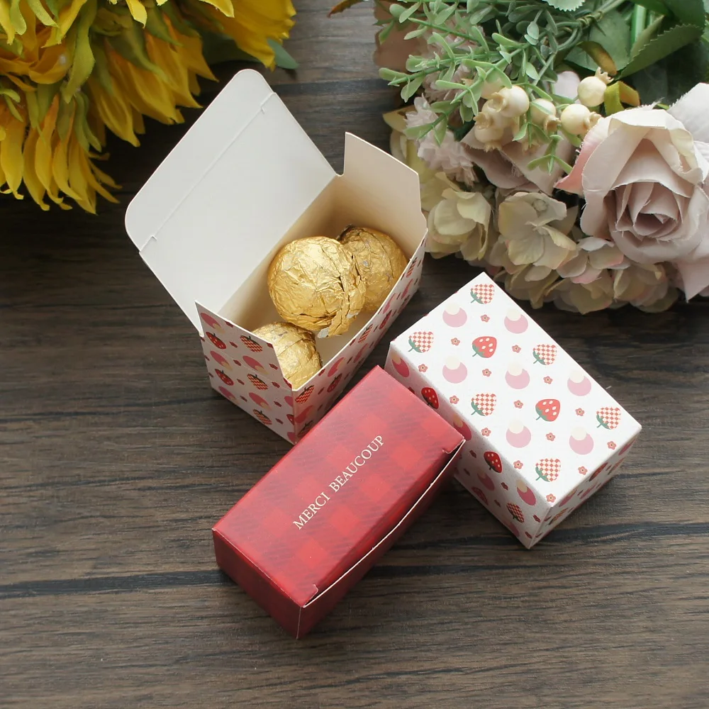 Chocolate Candy Small Gift Pack Wedding Birthday Party Favor Box