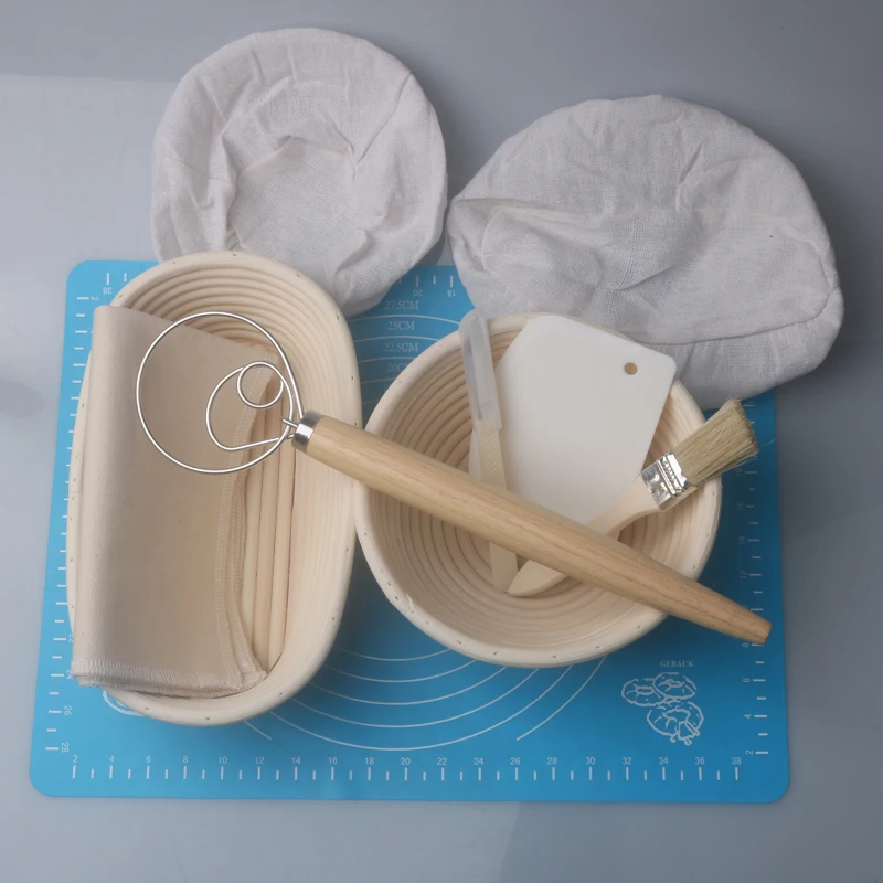 Корзина для брожения из натурального ротанга инструмент выпечки хлеба в