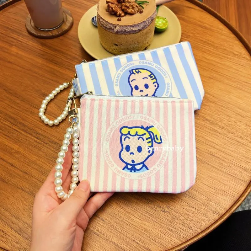 

Розовый/синий Осаму товары мультяшный мини кошелек на молнии для монет Kawaii аниме портативная Косметичка женская сумка для хранения подарки...