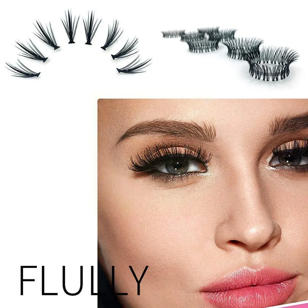 

3 Style Eyelashes Individual Lashes Single Clusters Eyelash Extension Curl Eyelashes Volume 3D Silk Eyelashes Mixed Length A3K0