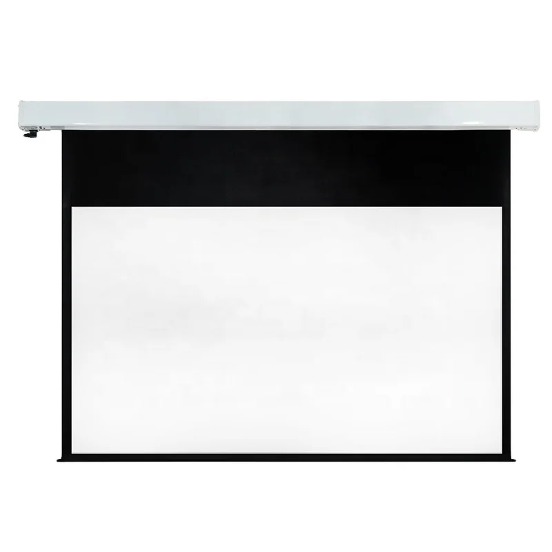 

120" Inch Electric Motorized HD Projector Screen 16:9 Native Screen With Remote Projection Motorized Screen