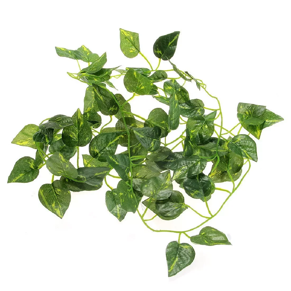

2M Artificial Scindapsus Aureus Vine For Reptiles Terrarium Chameleon Lizard Habitat Terrarium Scindapsus Terrarium Decoration
