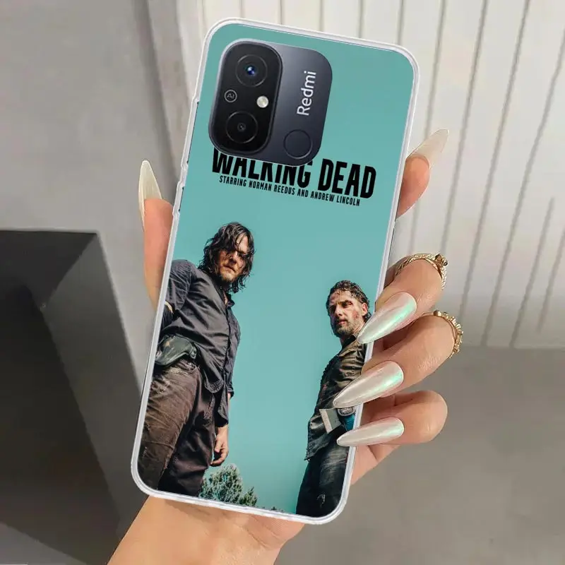 Ходячие мертвецы Дэрил Диксон чехол для телефона Xiaomi Redmi 12C 12 10C 10A 10X 10 9C 9A 9 9T 8A 8 7A 7 6A