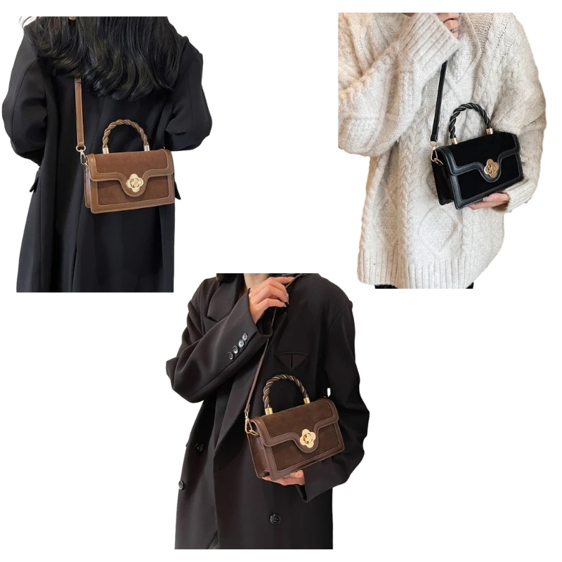 

Стильная маленькая сумка через плечо для женщин и девочек, сумки через плечо из искусственной кожи, модная мини-сумка