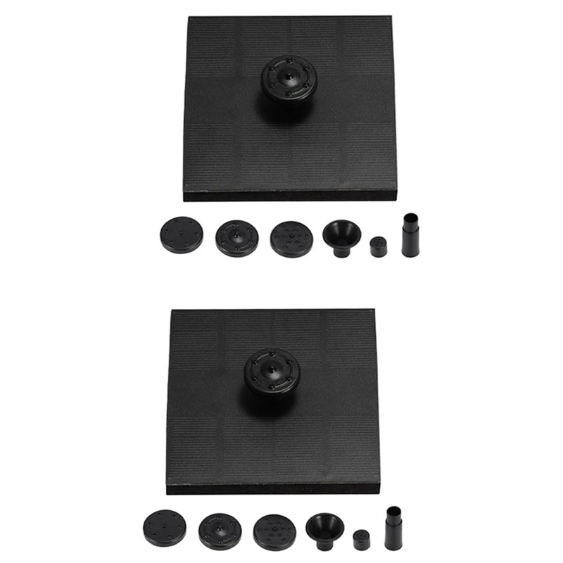 

2 шт., водяной фонтан на солнечной батарее