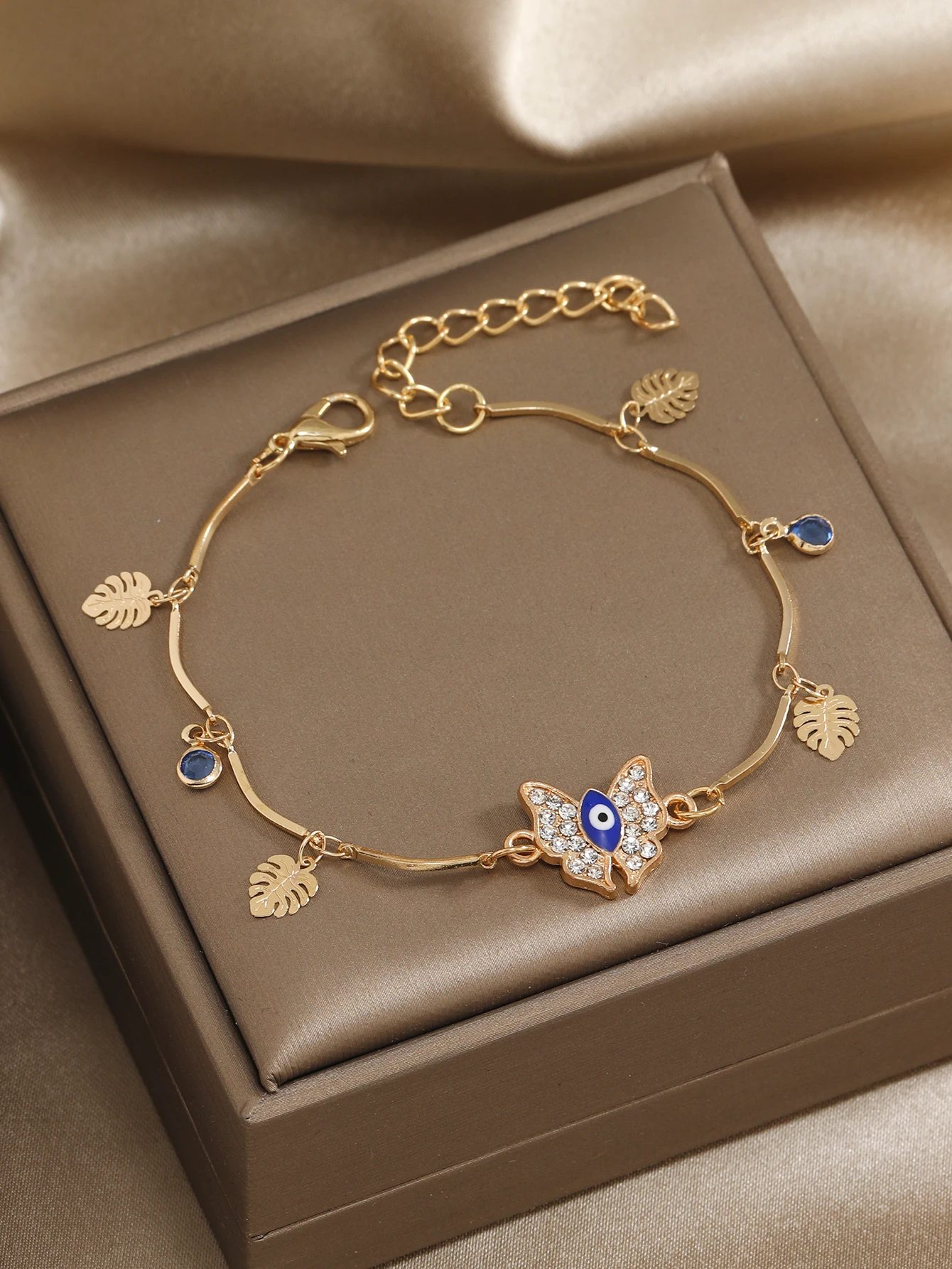 

Lady Evil Eye Bracelet Chain Friend Gift Graduation Season Gift bts for woman bracelets