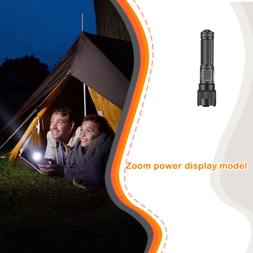 

USB Rechargeable Flashlight Tools Small Emergency Flashlights Accessory