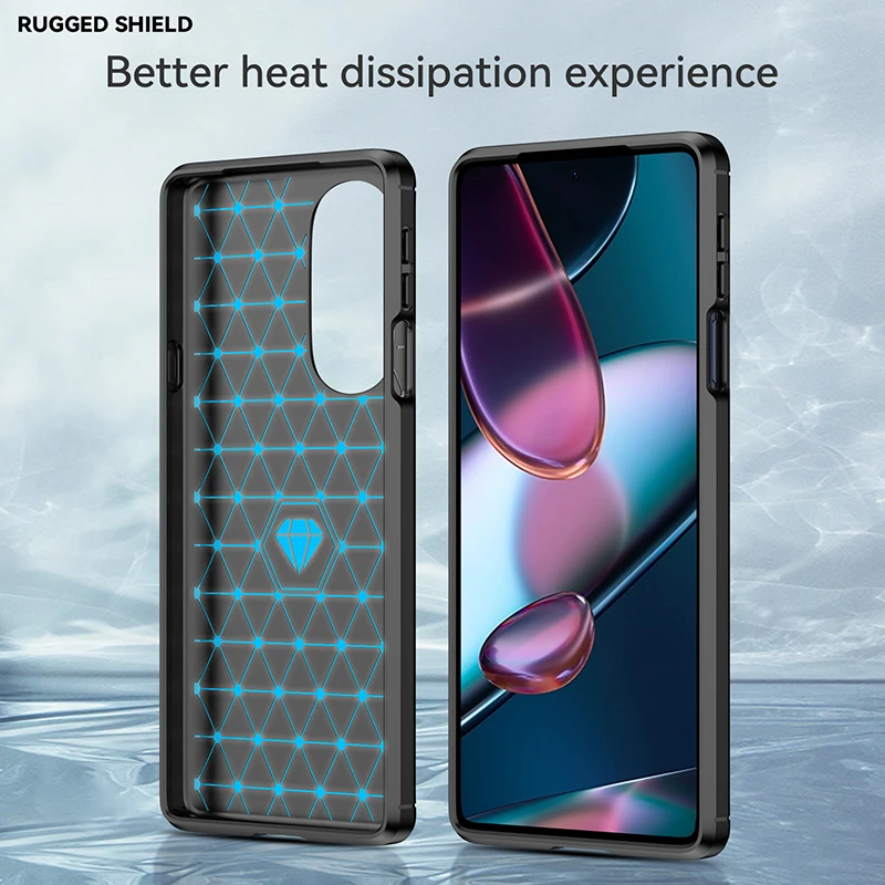 For Motorola Moto Edge Plus Case Silicone Fiber Soft TPU Cover For Motorola Edge Plus Cover Moto Edge Plus 2022 30 Pro X30 Case