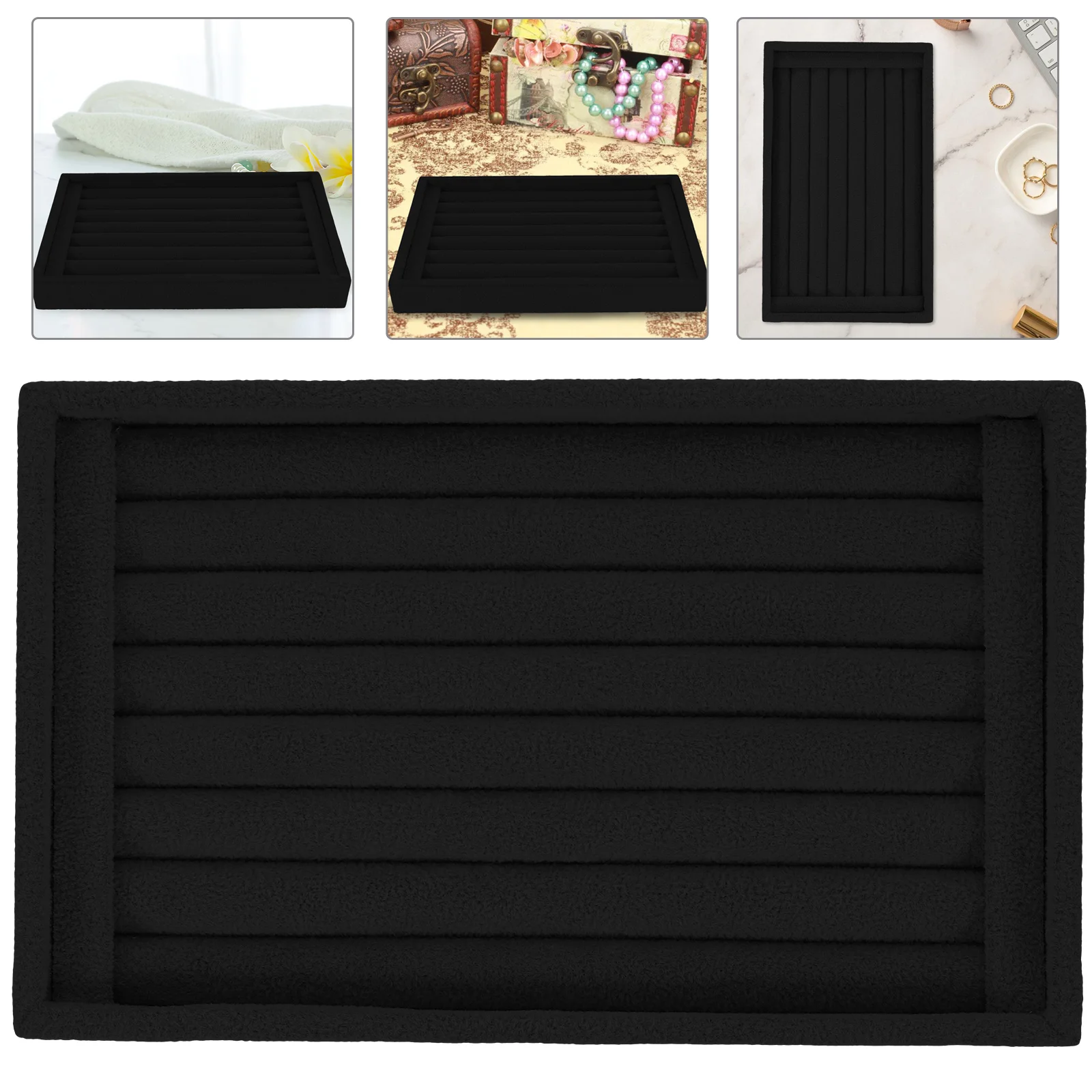 

Jewelry Organizer Drawer Ring Storage Tray Display Selling Rings Holder Dish Trays