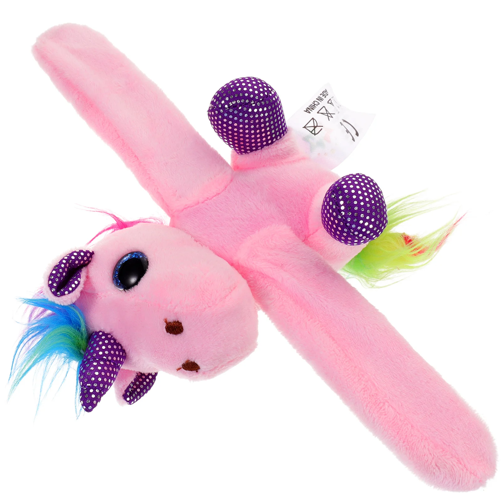 

Hug The Ring Decorative Slap Bracelet Stuffed Bracelets Kids Wristbands Baby Soft Toys Animal Earrings Girls Interesting