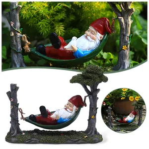 Free Shiping Dwarf Resin Crafts Ornaments Garden Decoration Outdoor Desktop Decorations For Office Yard Ornaments For Garden