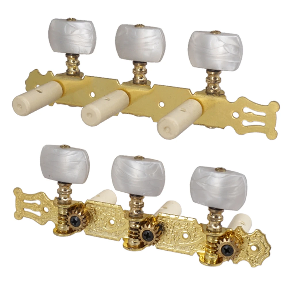 

3 In Line Tuning Peg 3R3L Classical Guitar Tuners Pegs Tuning Keys Machine Heads Accessories Stringed Instruments