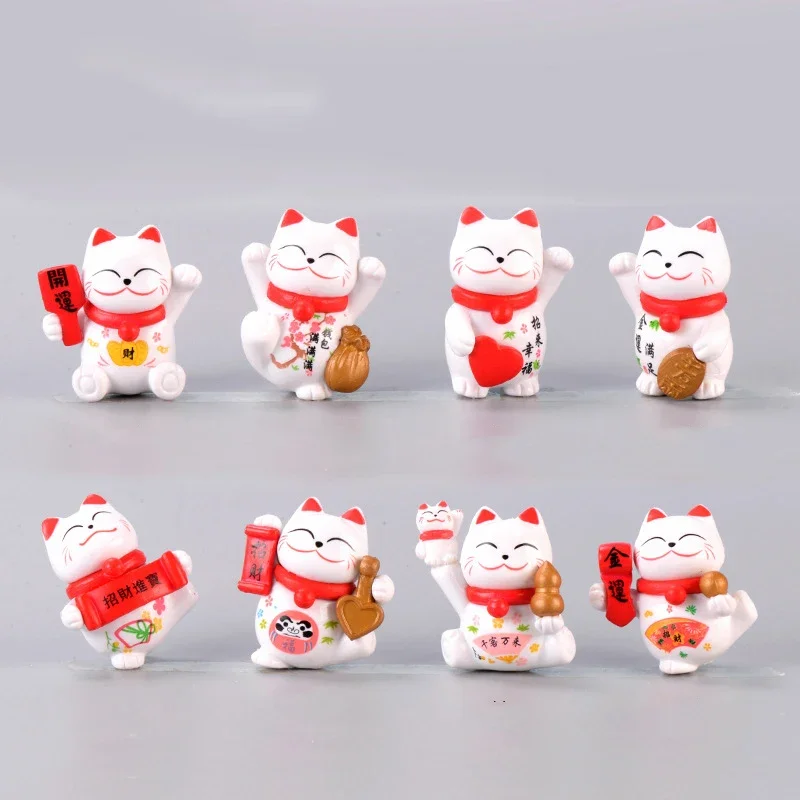 

Мини-фигурка кота удачи Lucky Cat ПВХ