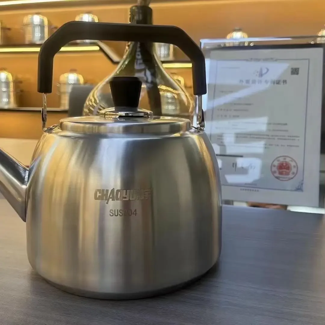 Утолщенный рожок из нержавеющей стали 304 газовый чайник большой емкости домашний