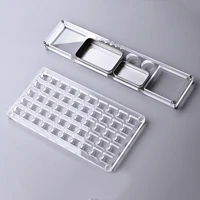 lubricating tester plate mechanical keyboard switch tester base diy tool acrylic lube modding station for keyboard