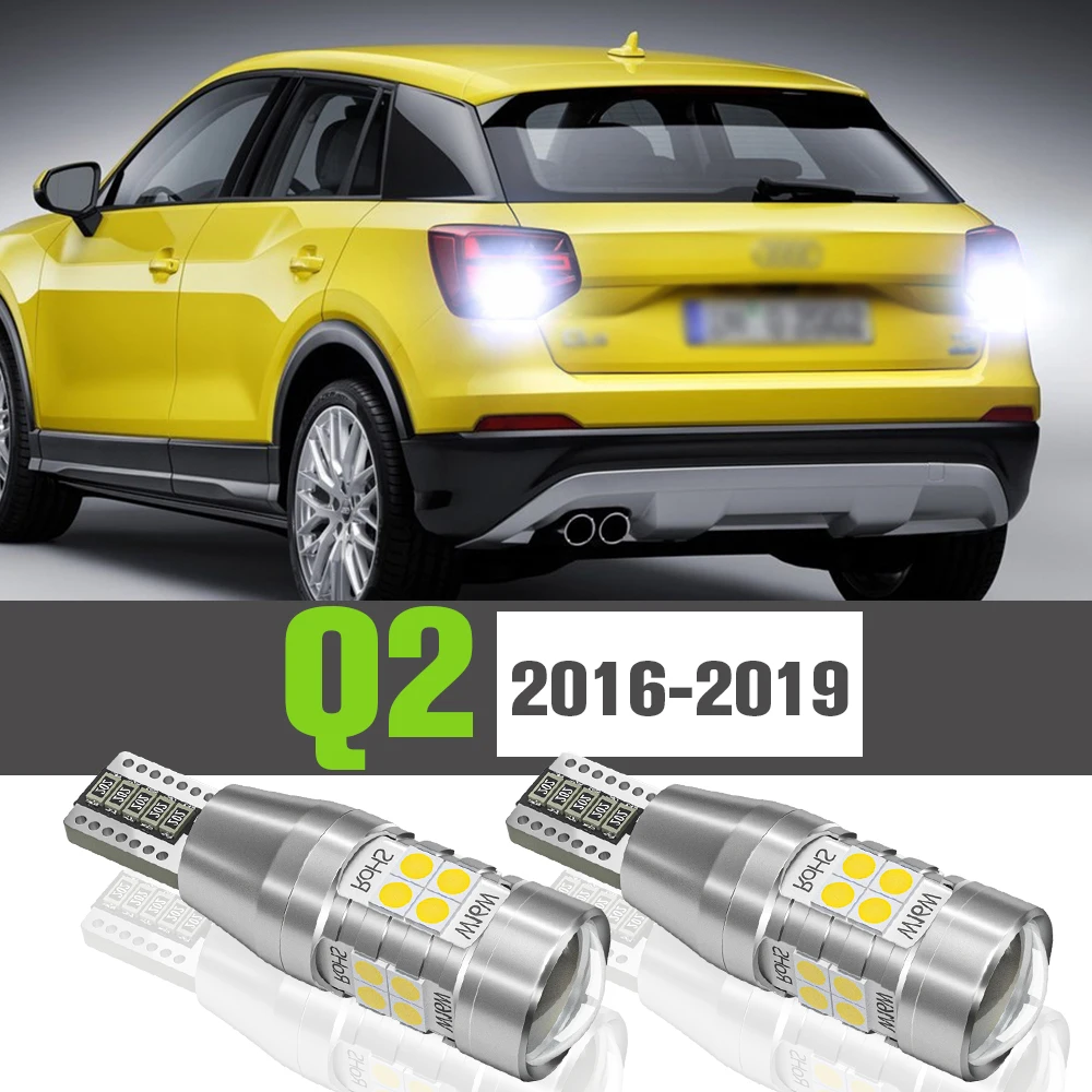 

2x LED Reverse Light Accessories Backup Lamp For Audi Q2 2016 2017 2018 2019