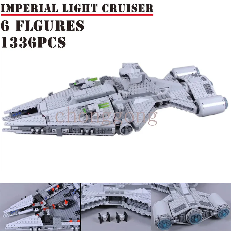 

2021 NEW Movie Imperial Light Cruiser Building Block Set Fit 75315 Space Series Fighter Kids Educational DIY Toys Christmas Gift