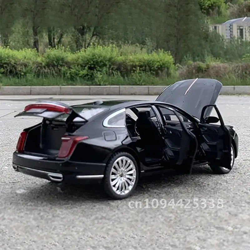 FAW оригинальная модель Hongqi H9 1:24 из сплава автомобиля детские игрушки