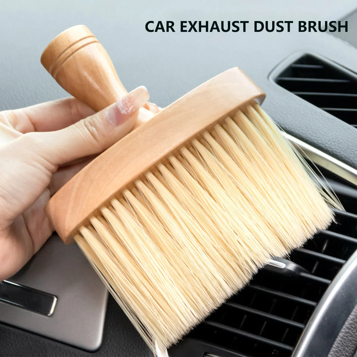 

Air Conditioner Cleaning Brush Air Outlet Brush Soft Car Detailing Brushes Longer Bristles Refrigerator Coil Cleaning Brush