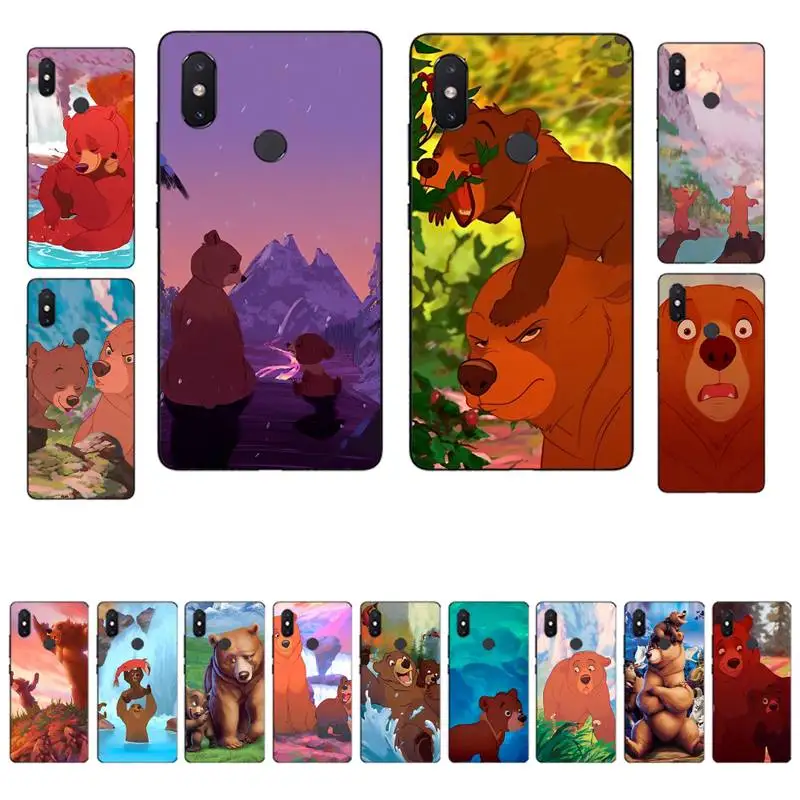

Disney Brother Bear Phone Case for Xiaomi mi 8 9 10 lite pro 9SE 5 6 X max 2 3 mix2s F1