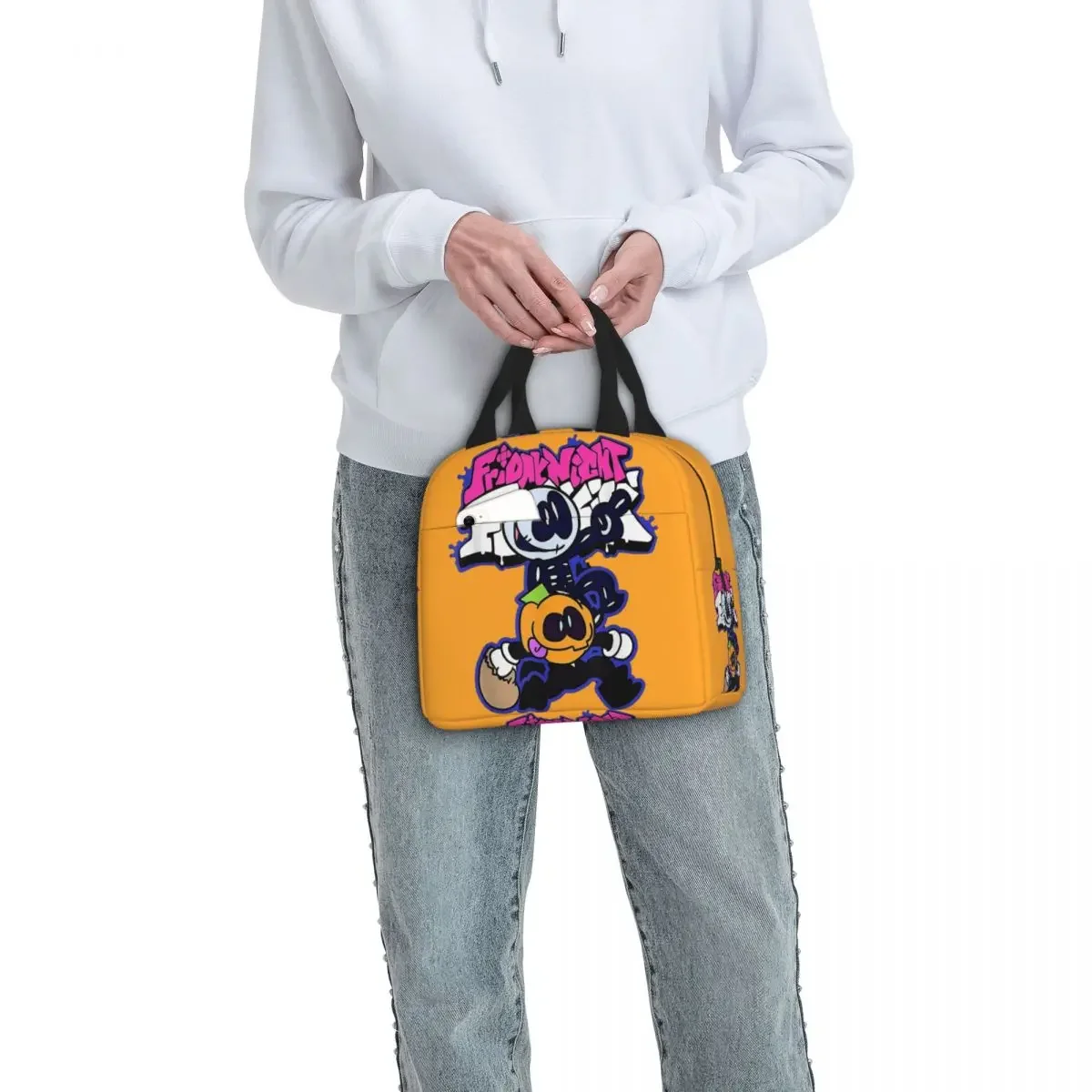 Сумка-тоут многоразовая Нескользящая с насосом для обедов мужчин и женщин