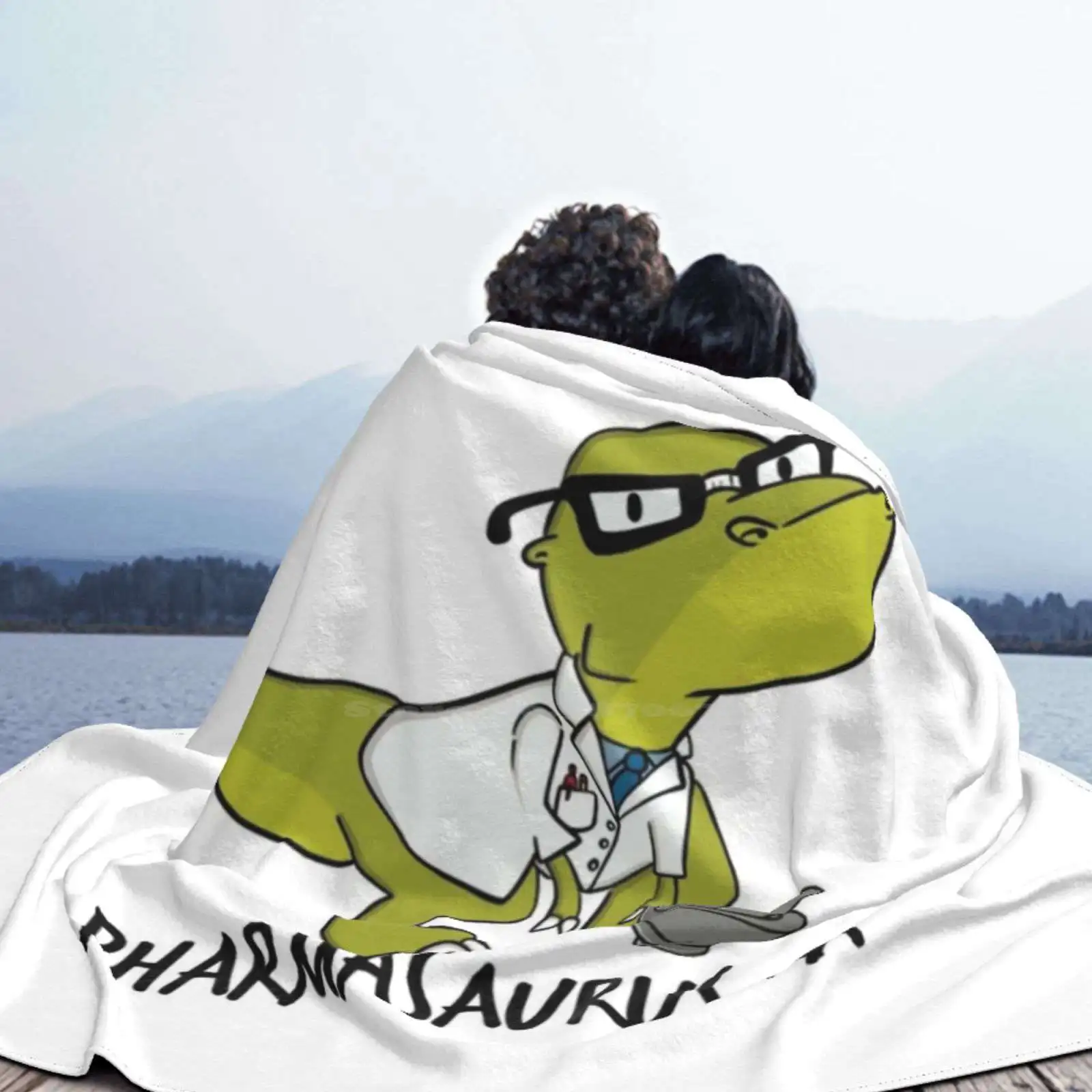 Pharmasaurus Rx-арманский подарок Новое поступление модное теплое фланелевое одеяло