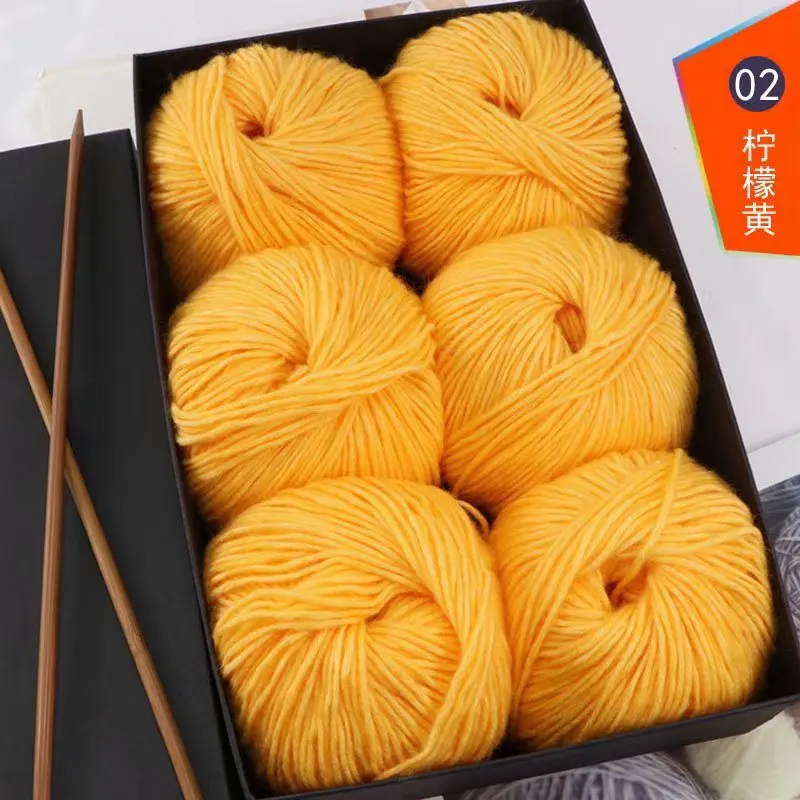 6 шт. 50 г/шар Moos Альпака хлопок ручной работы сделай сам Детская шерсть замша