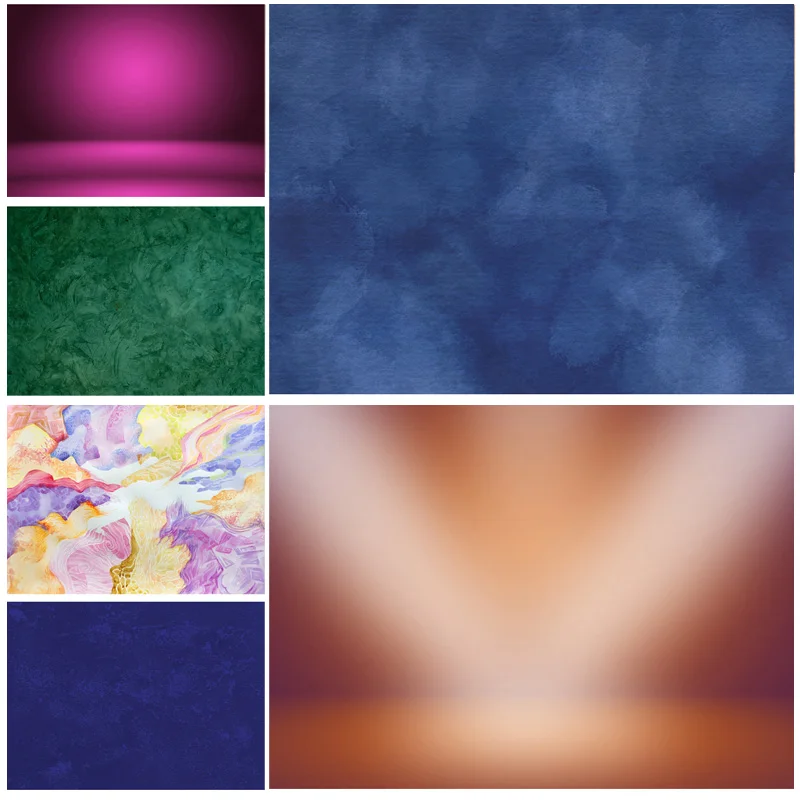 Виниловый градиентный фон для детской портретной фотосъемки