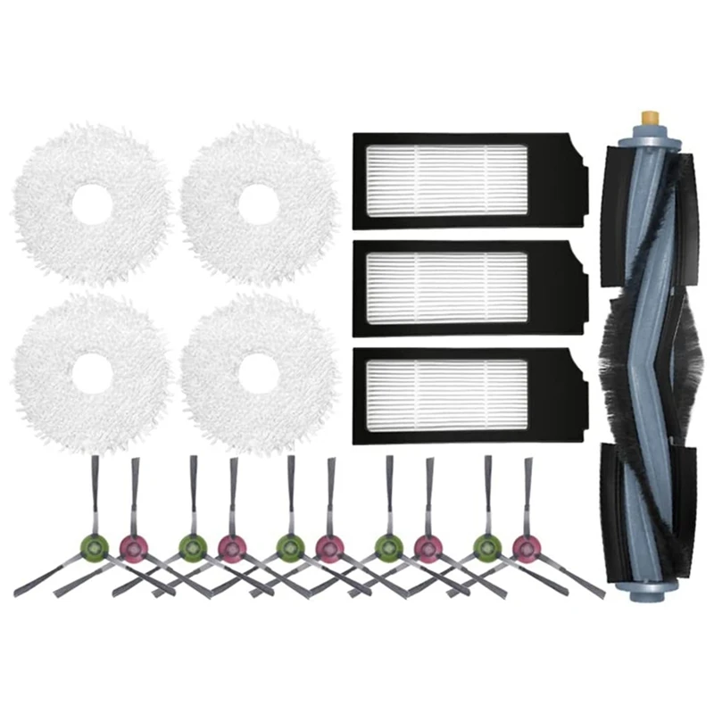 

Для Ecovacs Deebot X1 Omni Turbo основная щетка HEPA фильтр Швабра тканевые аксессуары для пылесоса