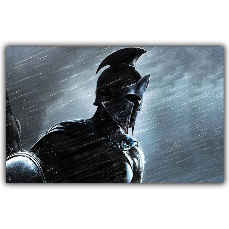 

300 Spartan Warriors Inspirational Movie Sparta Mural Wall Print Art Canvas Poster Paintings for Living Room Home Decor Pictures