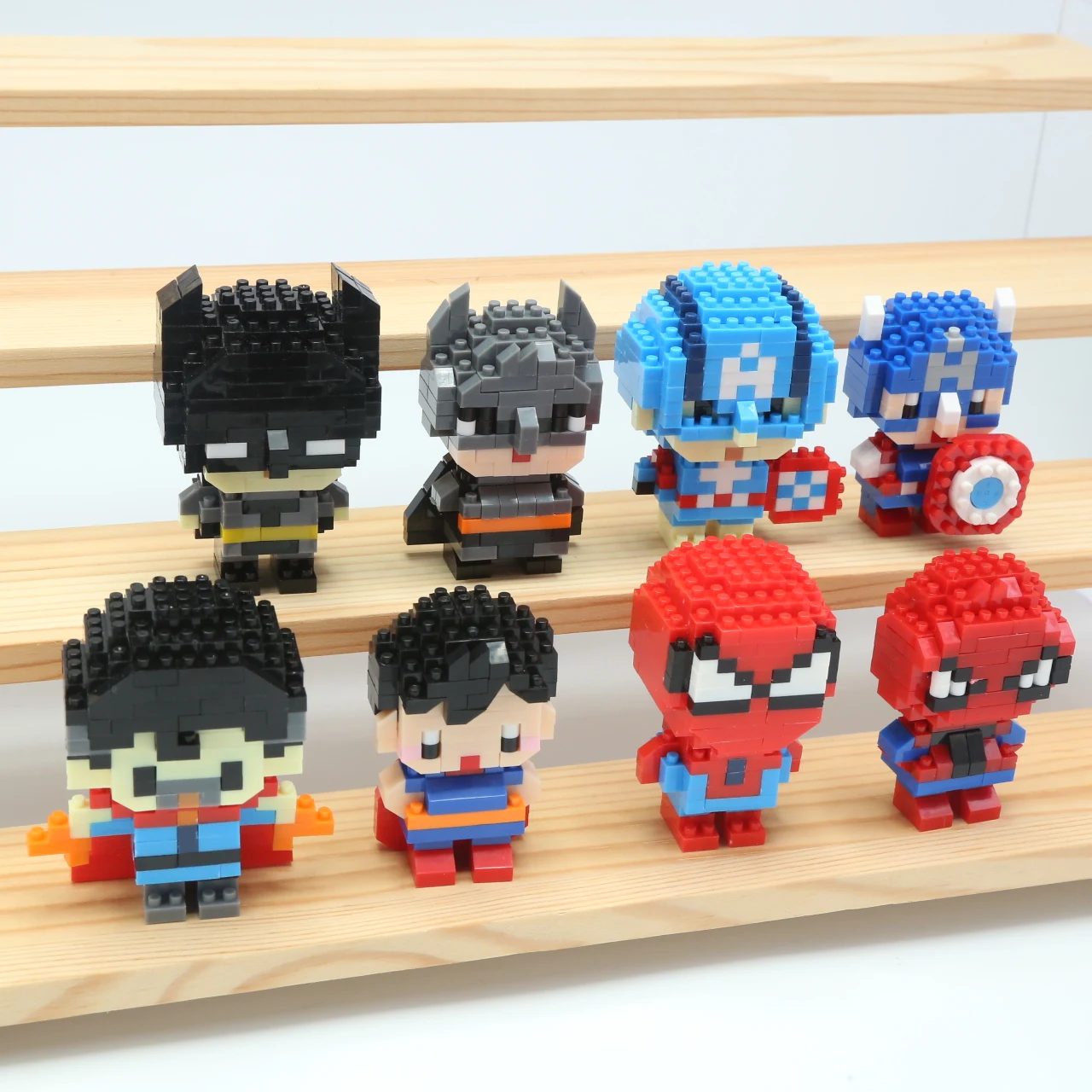 Фото Строительные блоки Disney Mini Connectini, фигурка из частиц, подвижная сборная модель, мультяшная головоломка, персонаж, игрушки для подарков на день рождения №5