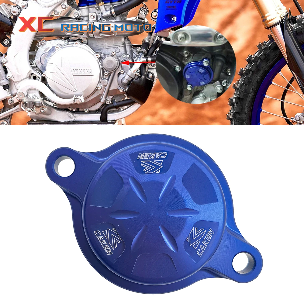 

Motorcycle CNC Oil Filter Cover Cap For Yamaha YZ250F YZ250FX YZ450FX YZ450F WR250F WR450F YZ WR 250F 250FX 450FX 450F Dirt Bike