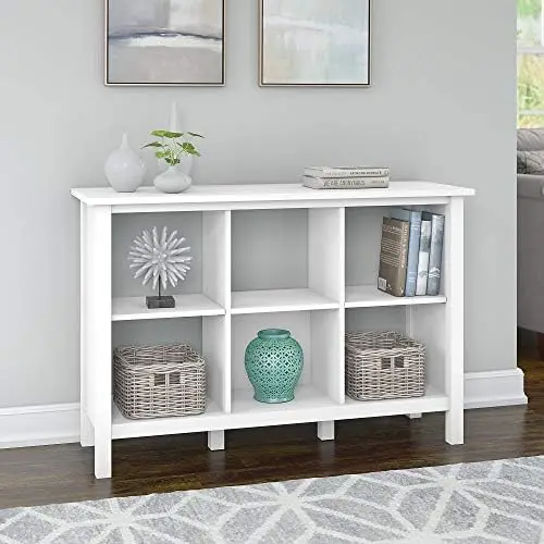 

6 Cube Storage Bookcase in Pure White