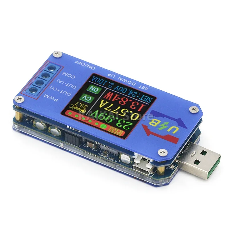 Повышающий/понижающий преобразователь постоянного тока CC CV модуль питания 5 В до